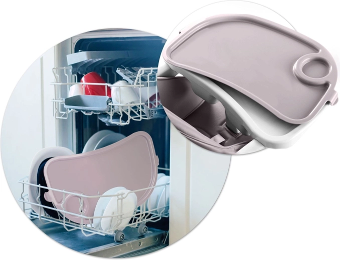 Odnímateľná tácka s vložkou, vhodná na rýchle čistenie