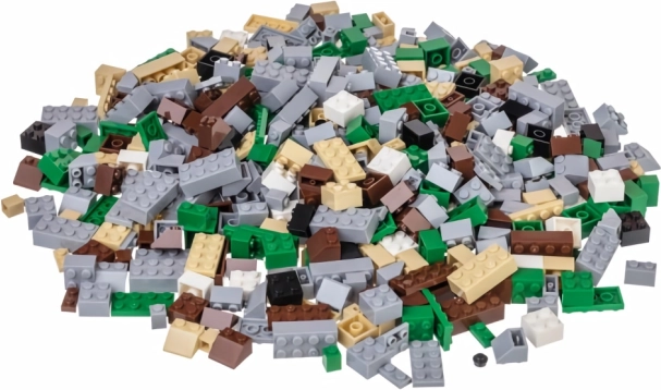 Safari Stavebnica Sada 500 Kúskov