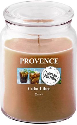 Vonná sviečka v skle PROVENCE Cuba Libre 95 hodín