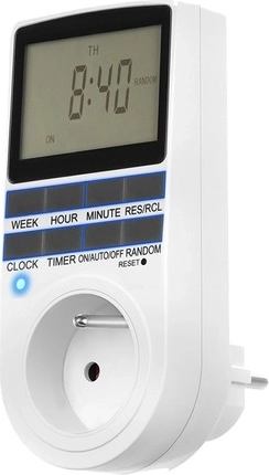 Týždenné digitálne programovanie po minútach