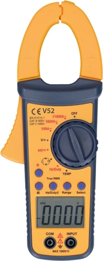 Solight profesionálny kliešťový multimeter 10 mA – 1000 A