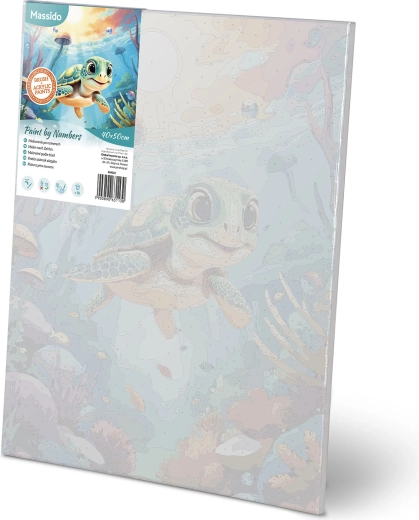 Jasné číslovanie pre bezstarostné maľovanie