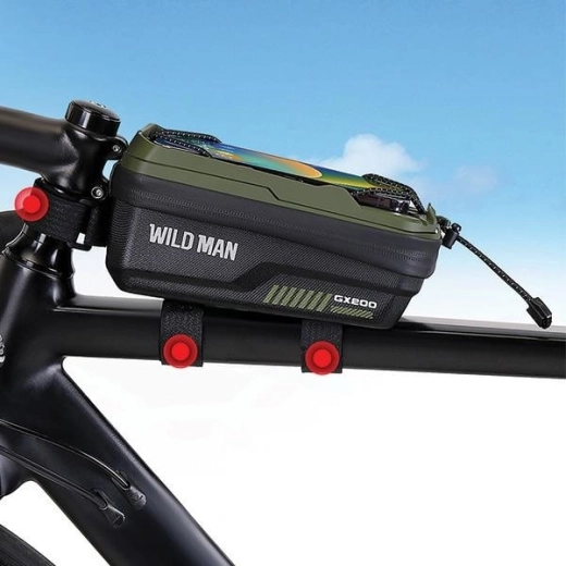 Stabilné uchytenie na rám bicykla