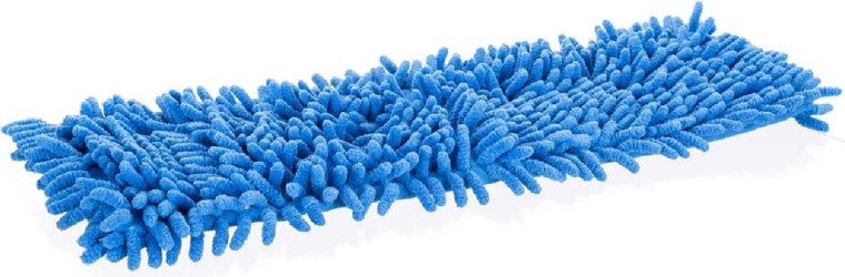 Náhradný žinylkový návlek na mop 42 × 13 cm – modrý