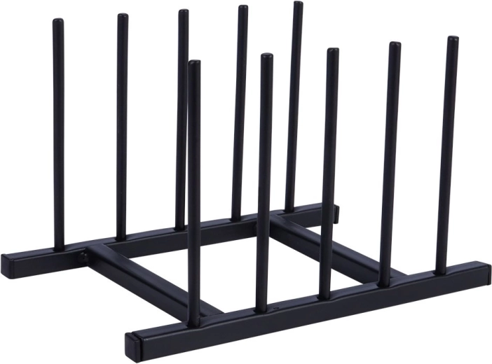 Odolná kovová konštrukcia v čiernej farbe