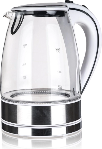 Rýchlovarná kanvica BLAZE 1,7 l sklenená s LED osvetlením