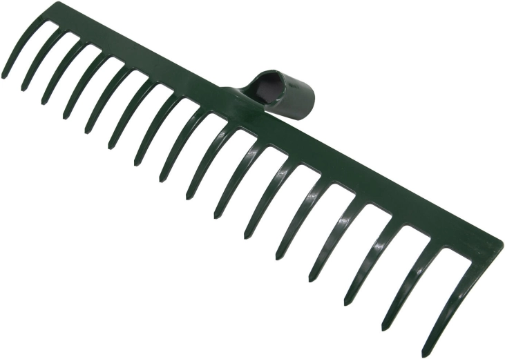 Hrable PROFI 16 zubov z ocele 45,5 cm bez násady