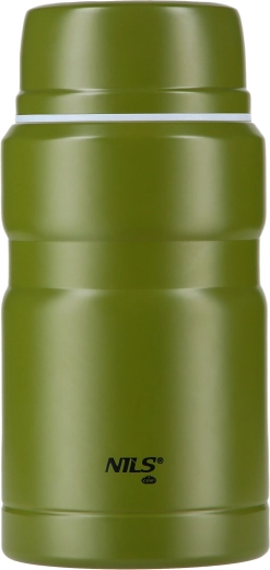 Jedálenská termoska NILS Camp 750 ml so skladacou lyžičkou