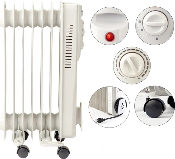 Presný termostat a 3 stupne výkonu