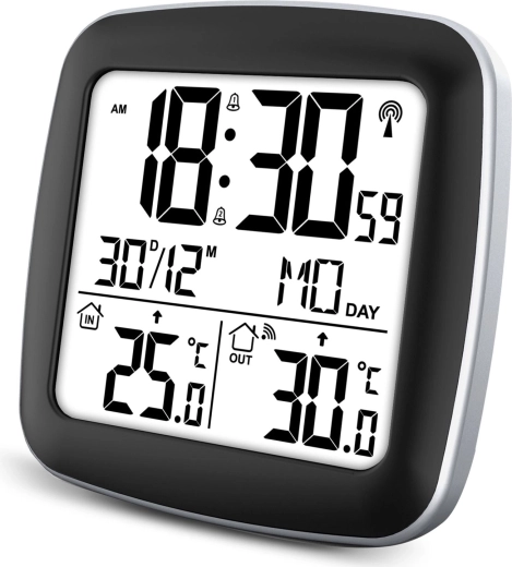 Budík, snooze a presný čas DCF77