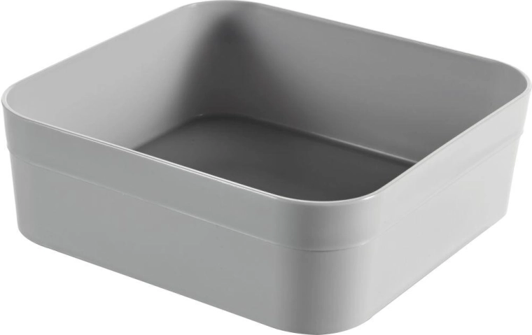 Organizér do zásuvky INFINITY 15 × 15 × 5 cm, sivý