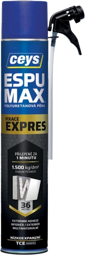 Montážna nízkoexpanzná pena trubičková ESPUMAX EXPRESS CEYS 750 ml