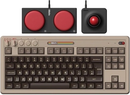 Retro Mechanická Klávesnica C64 Edícia