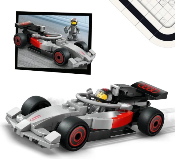 Autentický monopost AUDI F1