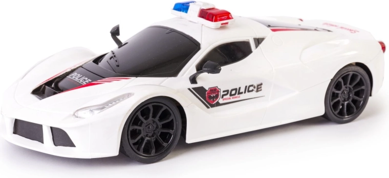 Diaľkovo ovládané policajné auto 1:16 - 1 kus