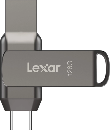 Lexar JumpDrive D400 duálny USB flash disk USB‑C/USB‑A 128 GB
