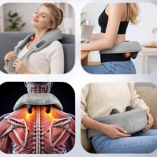 Shiatsu masáž pre krk, ramená aj chrbát