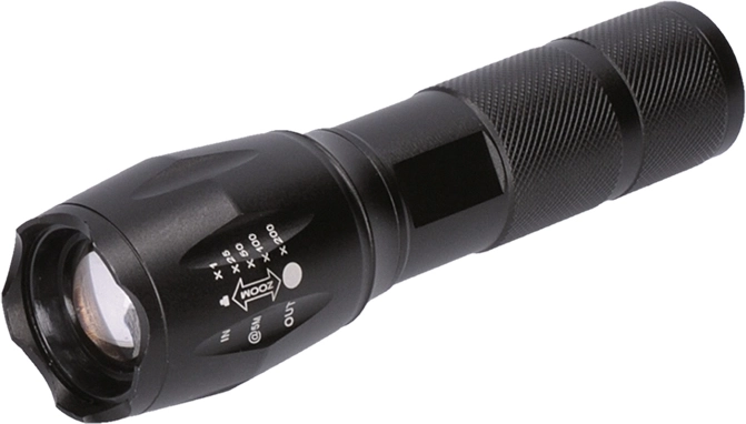 Solight LED nabíjacia svietidlo 300 lm s Cree diódou, zoomom a funkciou power banky - 1 kus