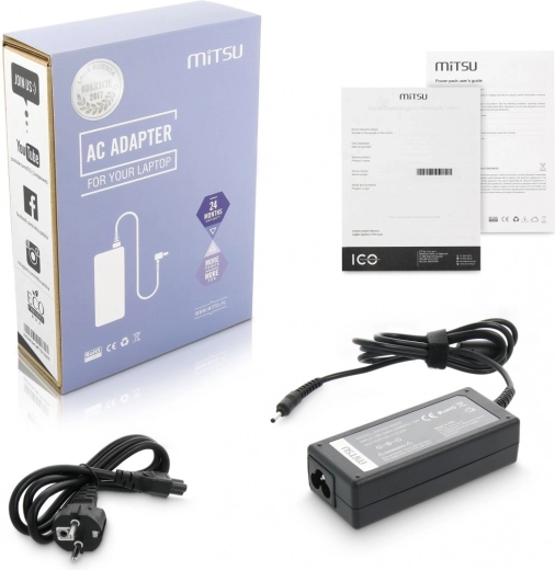 Napájací adaptér Mitsu pre Acer 65 W 19 V 3,42 A