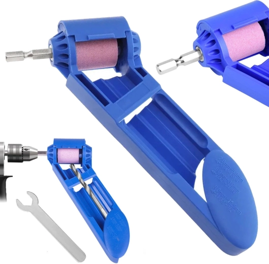 Prenosný brúsič na vrtáky k elektrickej vŕtačke