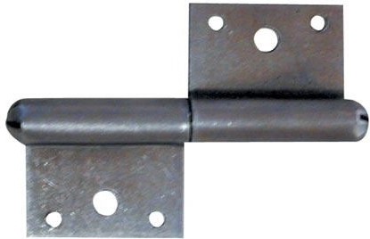 Okenný záves 100 mm pravý, zadlabávací (15 ks)
