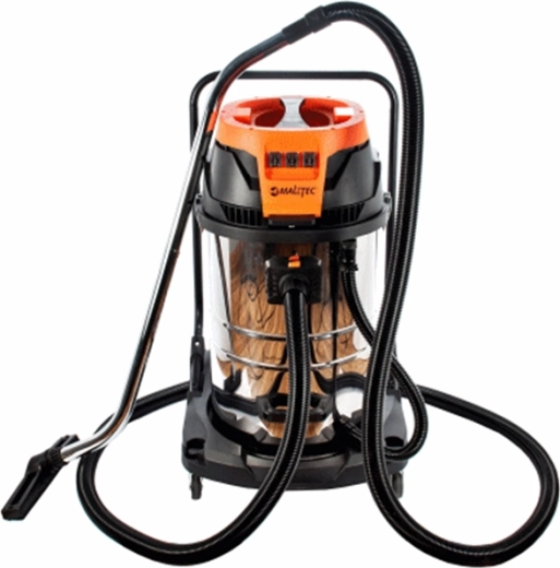 Maltec TurboVac priemyselný vysávač 3000 W, 80 l INOX