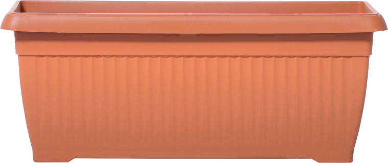 Plastový truhlík Terra 60 cm terakota