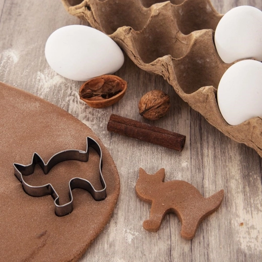 Precízna mačacia silueta pre dokonalé sušienky