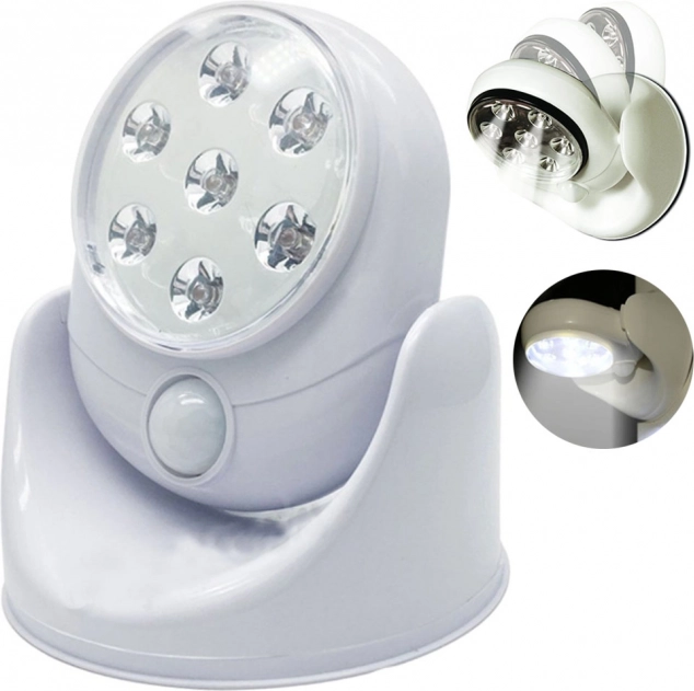 Bezdrôtová LED lampa so senzorom pohybu