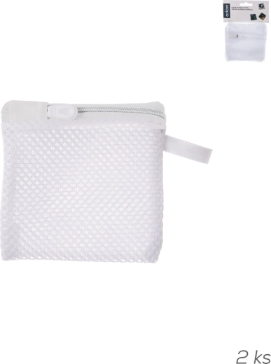 Polyesterové vrecko na pracie kapsuly 2 ks, mix farieb 10,5 × 10,5 cm