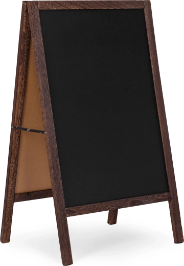 Obojstranná kriedová plocha pre maximálnu viditeľnosť