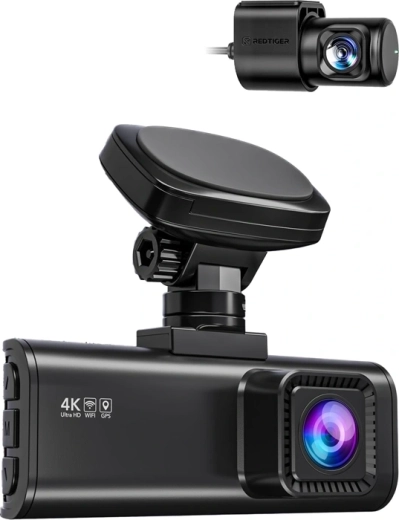 4K záznam vpredu a Full HD vzadu