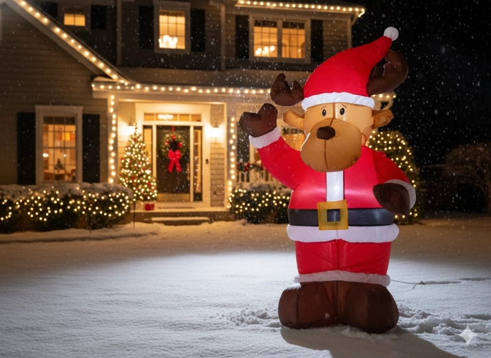 Žiariaci LED efekt pre kúzelnú noc