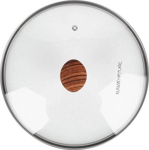 Odvzdušňovací otvor a nerezový okraj