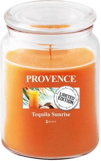 Vonná sviečka v skle PROVENCE Tequila Sunrise 95 hodín