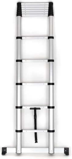 Teleskopický rebrík 3,2 m, hliníkový, nosnosť 150 kg