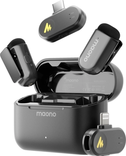 Kompaktné duo mikrofónov a Lightning prijímač