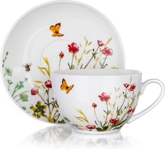 Jemný kvetinový dizajn MEADOW