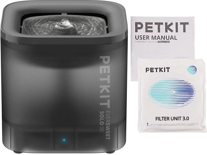 Fontána/pítko pre psa a mačku PetKit Eversweet SOLO SE (tmavo sivá)