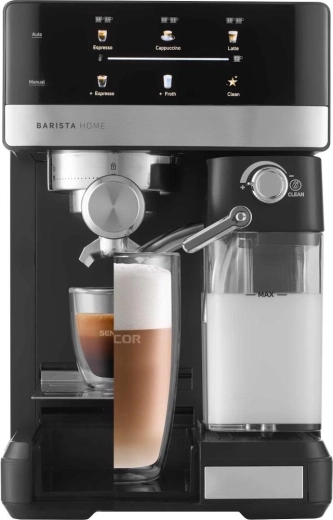Automatický napenovač mlieka na cappuccino aj latté