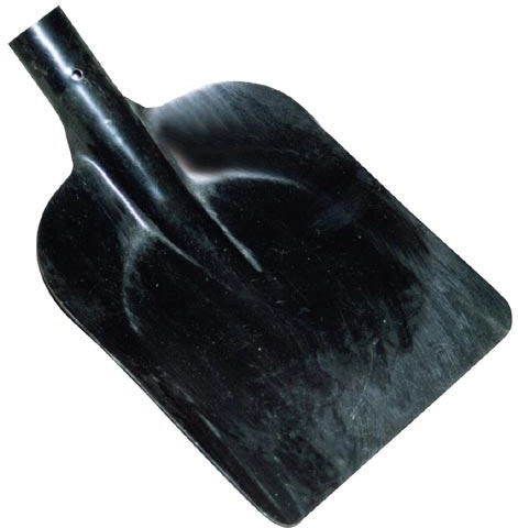 Lopata 19 cm bez násady, čierna