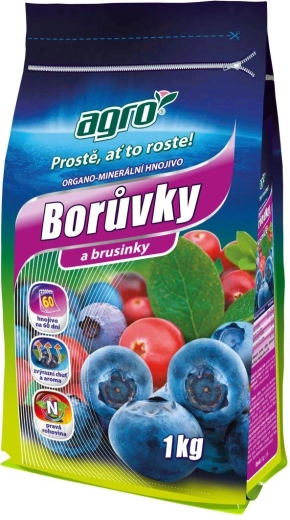 Organominerálne hnojivo pre čučoriedky a brusnice 1 kg