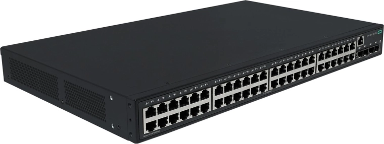 HPE Networking CW 2050 prepínač 48× gigabit + 4× SFP