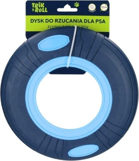 Modrý lietajúci disk pre psa