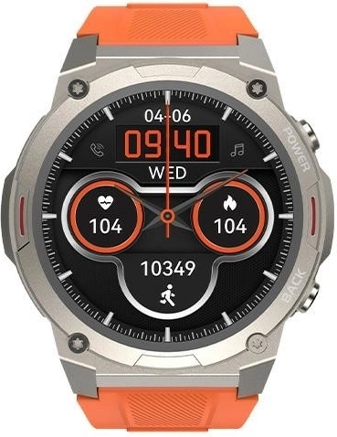 Inteligentné hodinky FutureGo Mix 2 oranžové