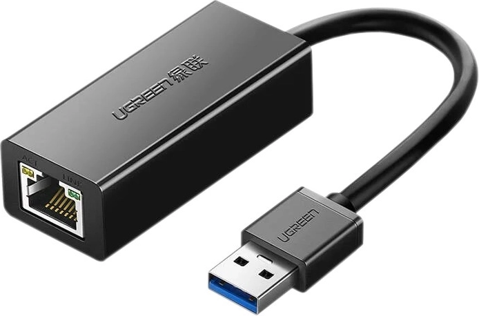 Ugreen CR111 USB 3.0 gigabitový sieťový adaptér na RJ45 (čierny) - 1 kus