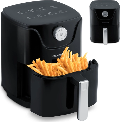 Teplovzdušná fritéza BERDSEN 2,5 l 1000 W čierna