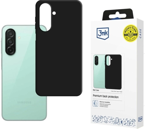 3MK Matt Case matné puzdro pre Samsung Galaxy A27 5G čierne