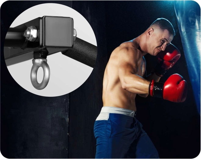 2v1 a hák na boxovacie vrece v balení