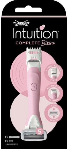 Wilkinson Intuition Bikini Trimmer vodoodolný zastrihávač a holiaci strojček